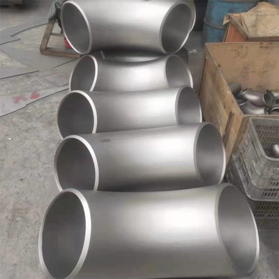 Black 2205 Alloy Steel Pipe Fittings 180 60 Degree Elbow