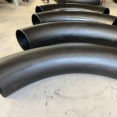 Siyah Renkli Karbon Çelik boru armatürleri Elbise A234 WPB ASME B16.9 Gaz bağlantısı için